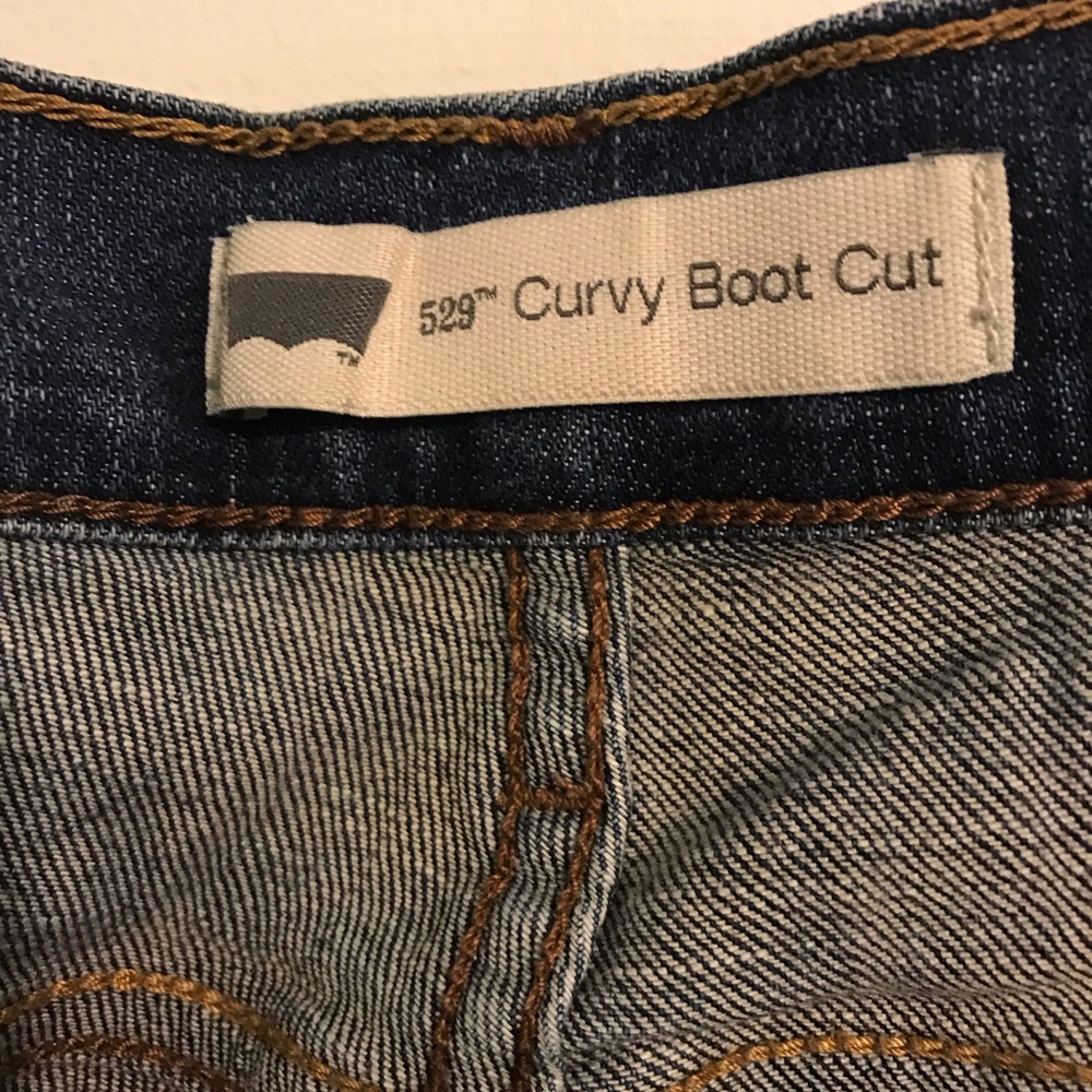 Levi Curvy Boot Cut Jeans
